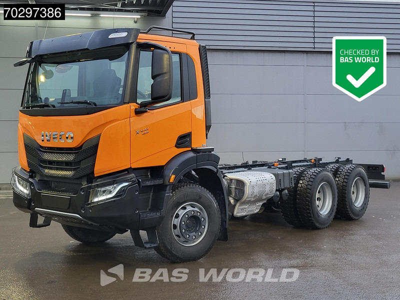 Iveco X-Way 420 6X4 NEW! OFF Chassis steelsuspension Automatic Euro 6 - Грузовик-шасси: фото 1 Iveco X-Way 420 6X4 NEW! OFF Chassis steelsuspension Automatic Euro 6 - Грузовик-шасси: фото 1