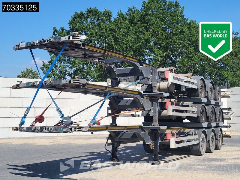 Kässbohrer CS 40ft Lift Axle Stack - Полуприцеп-контейнеровоз/ Сменный кузов: фото 1 Kässbohrer CS 40ft Lift Axle Stack - Полуприцеп-контейнеровоз/ Сменный кузов: фото 1