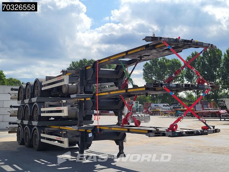 Kässbohrer CS APK 10/26 Lift Axle Stack - Полуприцеп-контейнеровоз/ Сменный кузов: фото 3 Kässbohrer CS APK 10/26 Lift Axle Stack - Полуприцеп-контейнеровоз/ Сменный кузов: фото 3