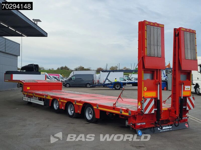 Kässbohrer LB3E 3 axles Steering+Lift Axle Extendable Ramps - Низкорамный полуприцеп: фото 5 Kässbohrer LB3E 3 axles Steering+Lift Axle Extendable Ramps - Низкорамный полуприцеп: фото 5