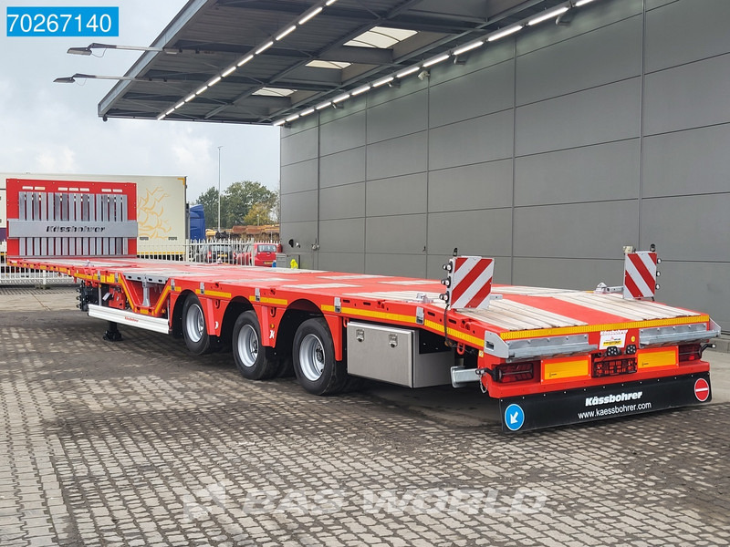 Новый Полуприцеп бортовой/ Платформа Kässbohrer LB3E NEU Mega Ausziehbar Lift+Lenkachse: фото 10