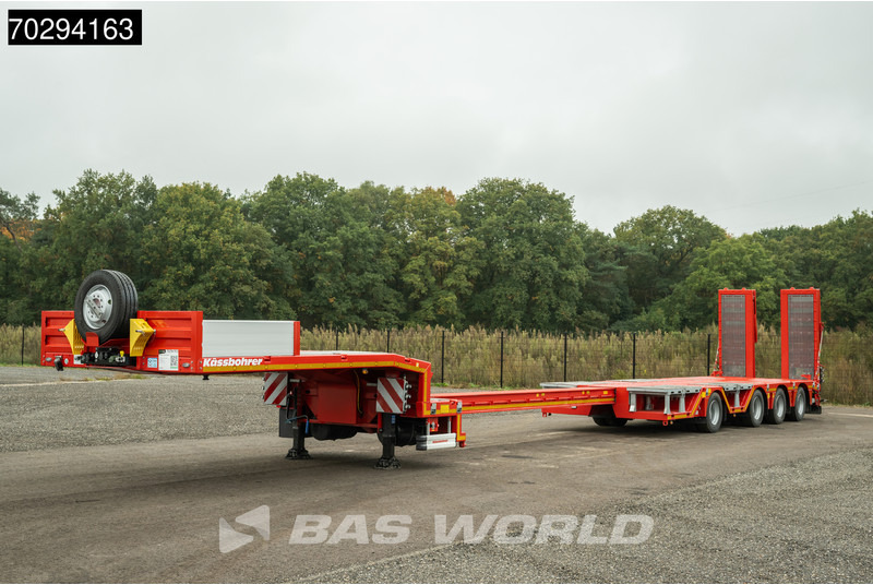 Kässbohrer LB4E 4 axles Hydr. Ramps 620cm-Extendable Lift+ 2x Steering Axle - Низкорамный полуприцеп: фото 2 Kässbohrer LB4E 4 axles Hydr. Ramps 620cm-Extendable Lift+ 2x Steering Axle - Низкорамный полуприцеп: фото 2