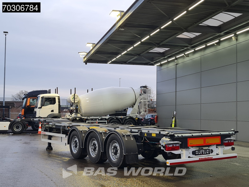 Kässbohrer XD NEW 2x20ft 40ft - Полуприцеп-контейнеровоз/ Сменный кузов: фото 2 Kässbohrer XD NEW 2x20ft 40ft - Полуприцеп-контейнеровоз/ Сменный кузов: фото 2