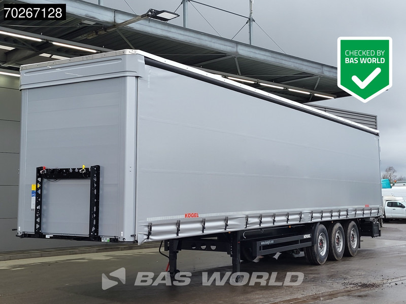 Kögel S24-1 3 axles HARDWOOD NEW SAF Liftachse Edscha - Тентованный полуприцеп: фото 1 Kögel S24-1 3 axles HARDWOOD NEW SAF Liftachse Edscha - Тентованный полуприцеп: фото 1