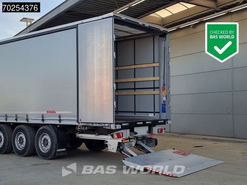 Kögel S24-1 3 axles Tailgate 2000kg NEW Liftachse Edscha LBW - Тентованный полуприцеп: фото 1 Kögel S24-1 3 axles Tailgate 2000kg NEW Liftachse Edscha LBW - Тентованный полуприцеп: фото 1