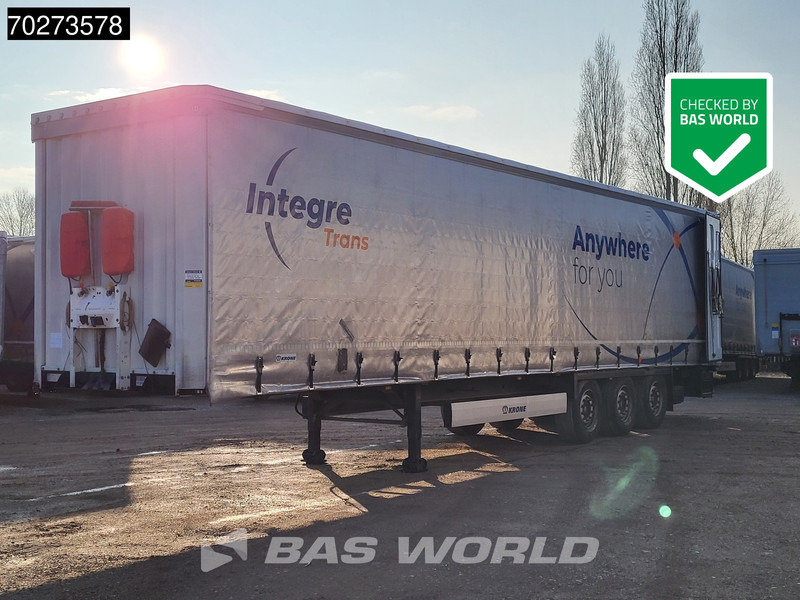 Krone SD 3 axles Anti-Vandalimus-Plane - Тентованный полуприцеп: фото 1 Krone SD 3 axles Anti-Vandalimus-Plane - Тентованный полуприцеп: фото 1