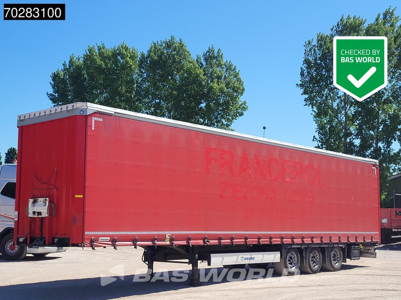 Krone SD 3 axles Liftachse Mega Hubdach - Тентованный полуприцеп: фото 1 Krone SD 3 axles Liftachse Mega Hubdach - Тентованный полуприцеп: фото 1