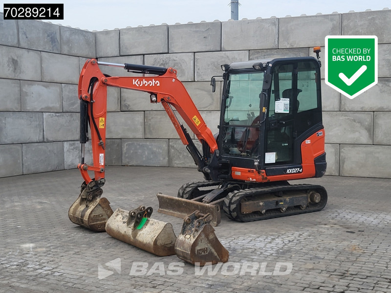 Kubota KX027-4 - Мини-экскаватор: фото 1 Kubota KX027-4 - Мини-экскаватор: фото 1