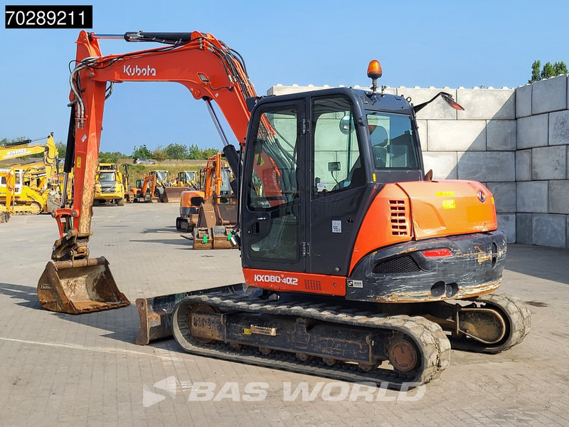Kubota KX080-4 - Мини-экскаватор: фото 3 Kubota KX080-4 - Мини-экскаватор: фото 3