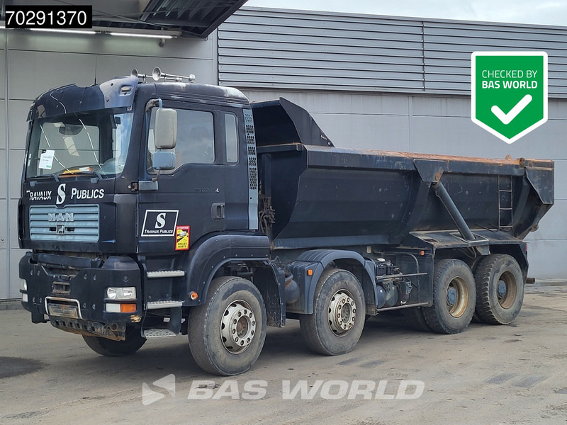 MAN TGA 35.480 8X4 BROKEN ENGINE! 16m3 tipper Steel suspension Manual Retarder Euro 2 - Самосвал: фото 2 MAN TGA 35.480 8X4 BROKEN ENGINE! 16m3 tipper Steel suspension Manual Retarder Euro 2 - Самосвал: фото 2