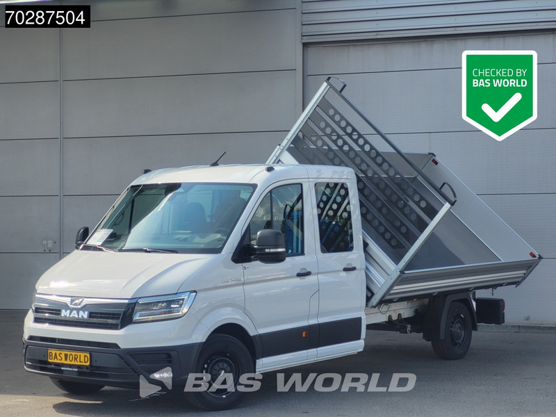 MAN TGE 3.180 Drie-Zijdige Automaat Kipper 2025-Facelift 180PK Trekhaak LED Airco Cruise Navi Euro6 Kipper Tipper Benne Kieper 3m3 A/C Towbar - Малотоннажный самосвал: фото 1 MAN TGE 3.180 Drie-Zijdige Automaat Kipper 2025-Facelift 180PK Trekhaak LED Airco Cruise Navi Euro6 Kipper Tipper Benne Kieper 3m3 A/C Towbar - Малотоннажный самосвал: фото 1