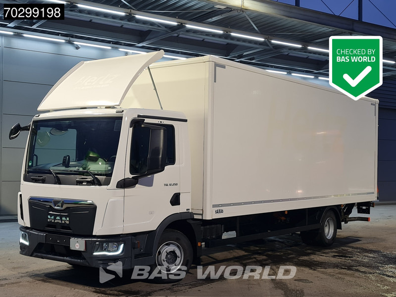 MAN TGL 12.250 4X2 12tonner Automatic 1500kg ladebordwand Euro 6 - Грузовик с закрытым кузовом: фото 1 MAN TGL 12.250 4X2 12tonner Automatic 1500kg ladebordwand Euro 6 - Грузовик с закрытым кузовом: фото 1