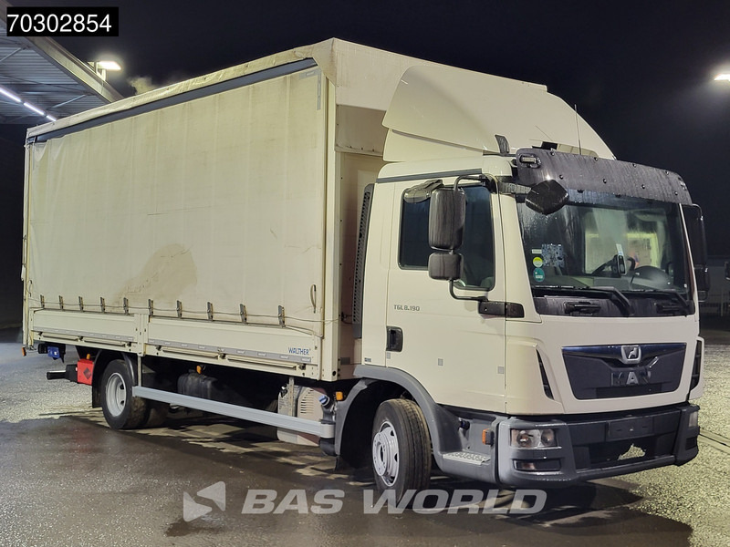 MAN TGL 8.190 TGL 4X2 8tonner Curtainsider Ladebordwand Manual Euro 6 - Тентованный грузовик: фото 3 MAN TGL 8.190 TGL 4X2 8tonner Curtainsider Ladebordwand Manual Euro 6 - Тентованный грузовик: фото 3
