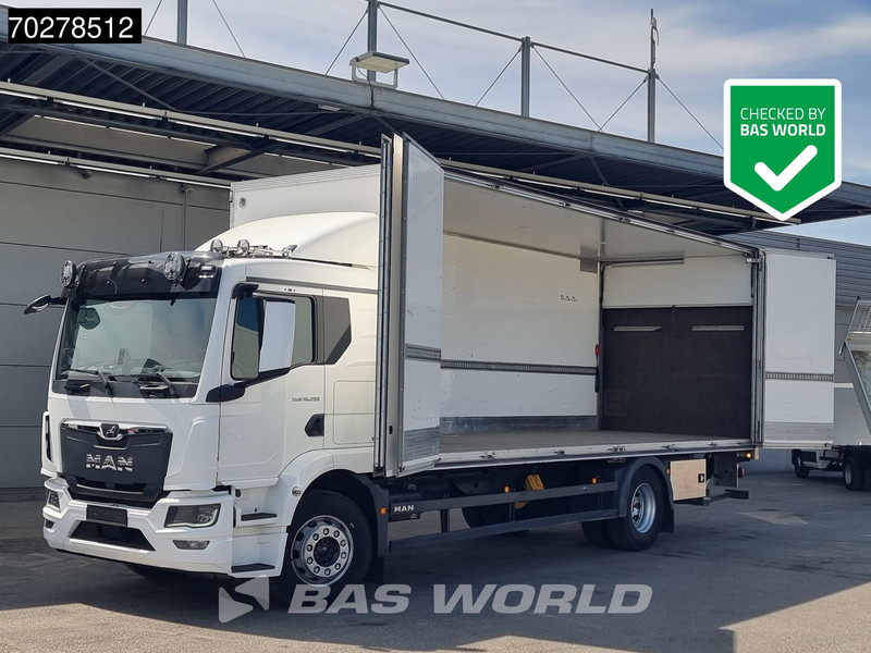 MAN TGM 18.290 4X2 19tonner Automatic Ladebordwand LED Navi Euro 6 - Грузовик с закрытым кузовом: фото 1 MAN TGM 18.290 4X2 19tonner Automatic Ladebordwand LED Navi Euro 6 - Грузовик с закрытым кузовом: фото 1