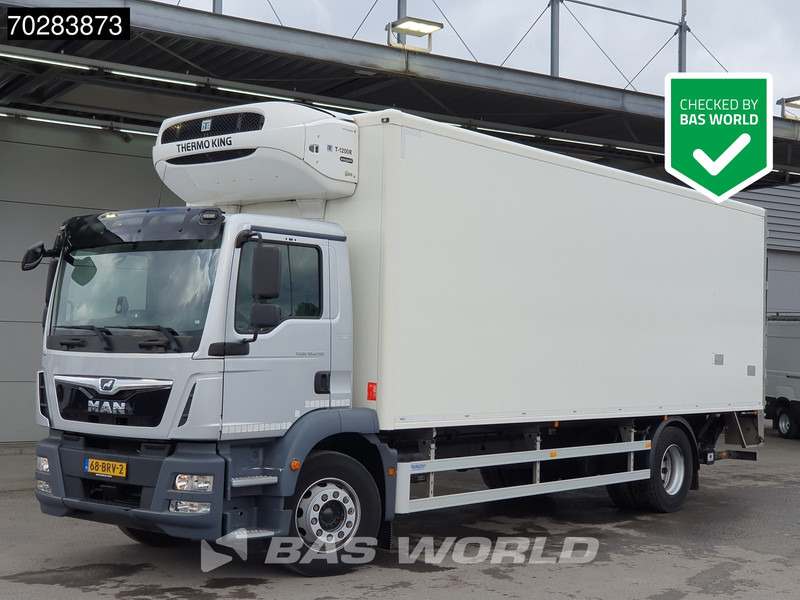 MAN TGM 18.290 TGM 4X2 NL-Truck Thermo King T-1200R Ladebordwand Euro 6 - Рефрижератор: фото 1 MAN TGM 18.290 TGM 4X2 NL-Truck Thermo King T-1200R Ladebordwand Euro 6 - Рефрижератор: фото 1