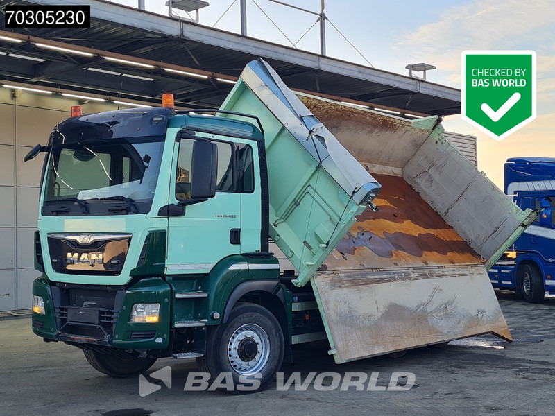 MAN TGS 26.480 6X6 13 m³ 2-way tipper Tarpaulin 6x6 Hydrodrive Big-Axle Euro 6 - Самосвал: фото 1 MAN TGS 26.480 6X6 13 m³ 2-way tipper Tarpaulin 6x6 Hydrodrive Big-Axle Euro 6 - Самосвал: фото 1