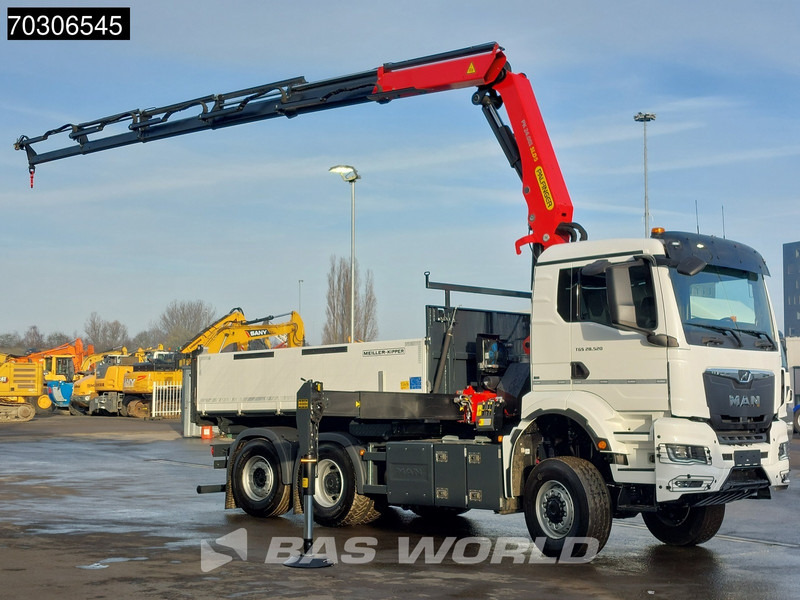 MAN TGS 28.520 6X4 NEW Palfinger PK24001 SLD 5 Kran 2-way tipper Retarder Lift+Steering Axle - Самосвал, Автоманипулятор: фото 3 MAN TGS 28.520 6X4 NEW Palfinger PK24001 SLD 5 Kran 2-way tipper Retarder Lift+Steering Axle - Самосвал, Автоманипулятор: фото 3