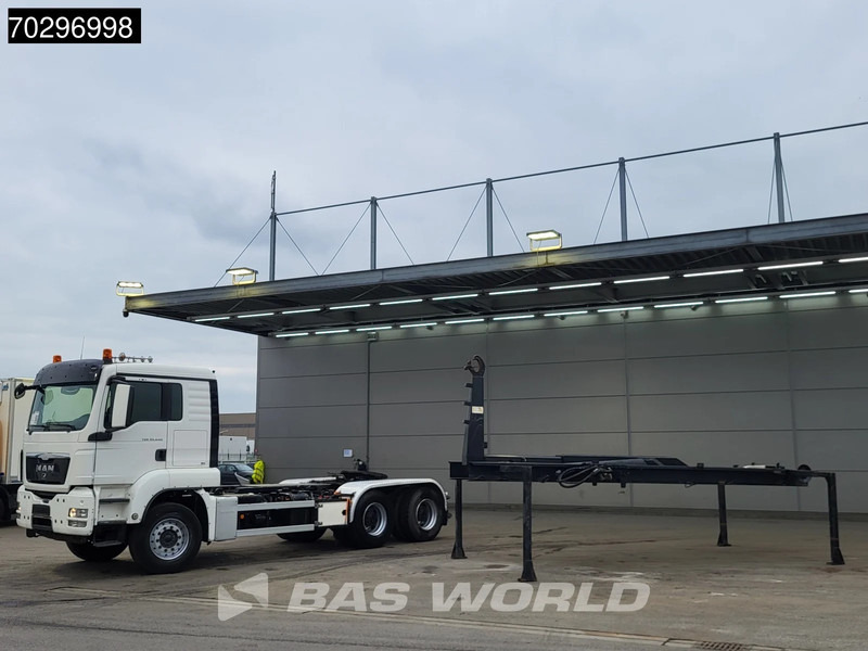 MAN TGS 33.440 6X4 25Ton AJK NHS25-5930 hooklift with 5th wheel Wechselsystem Manual Big-Axle Euro 5 - Крюковой мультилифт: фото 3 MAN TGS 33.440 6X4 25Ton AJK NHS25-5930 hooklift with 5th wheel Wechselsystem Manual Big-Axle Euro 5 - Крюковой мультилифт: фото 3