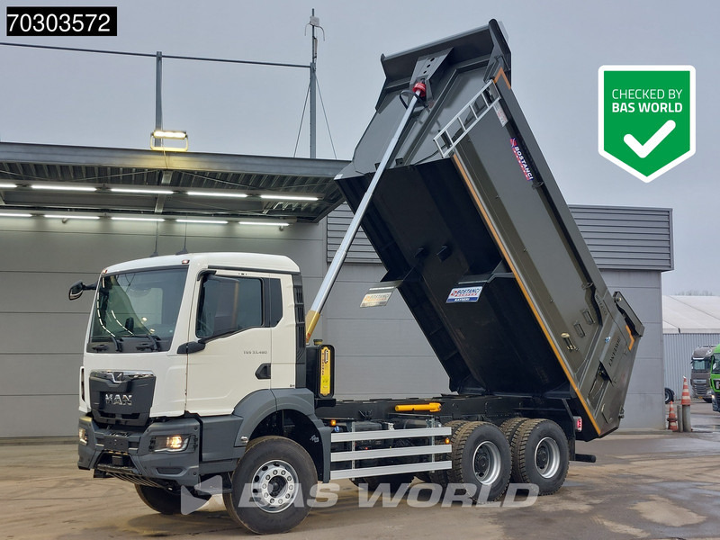 MAN TGS 33.480 6X4 NEW! 20m3 Tipper Steelsuspension Big-Axle Automatic Euro 6 - Самосвал: фото 1 MAN TGS 33.480 6X4 NEW! 20m3 Tipper Steelsuspension Big-Axle Automatic Euro 6 - Самосвал: фото 1