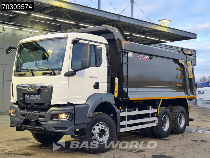 MAN TGS 33.480 6X4 NEW! 20m3 Tipper Steelsuspension Big-Axle Automatic Euro 6 - Самосвал: фото 3 MAN TGS 33.480 6X4 NEW! 20m3 Tipper Steelsuspension Big-Axle Automatic Euro 6 - Самосвал: фото 3