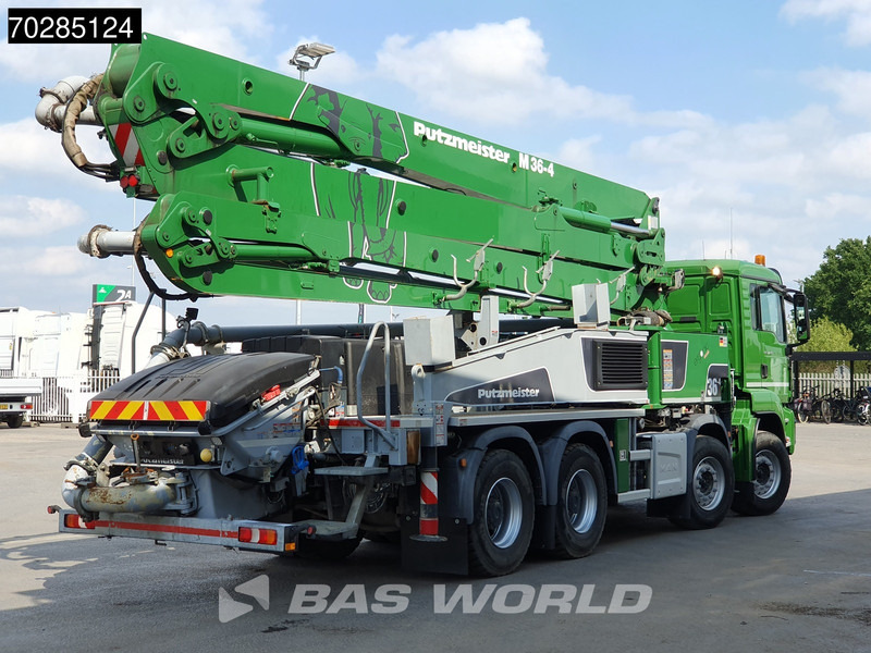 MAN TGS 37.460 8X4 Putzmeister M36-4 Pump Manual Big-Axle Steelsuspension Navi Euro 6 - Автобетононасос: фото 5 MAN TGS 37.460 8X4 Putzmeister M36-4 Pump Manual Big-Axle Steelsuspension Navi Euro 6 - Автобетононасос: фото 5