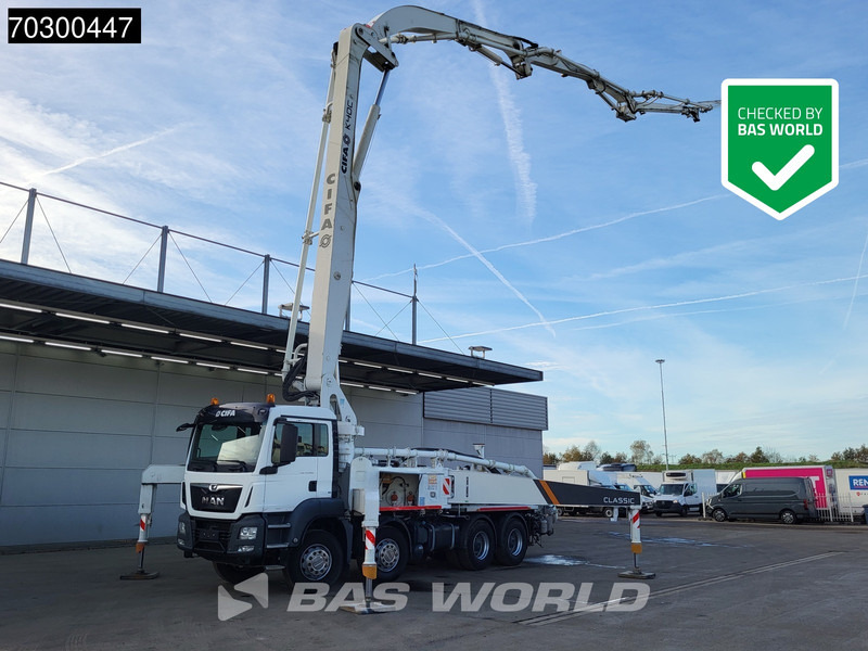 MAN TGS 41.460 8X4 CIFA K40C-PU1607 Pump 935hours! Big-Axle Steelsuspension Euro 6 - Автобетононасос: фото 1 MAN TGS 41.460 8X4 CIFA K40C-PU1607 Pump 935hours! Big-Axle Steelsuspension Euro 6 - Автобетононасос: фото 1