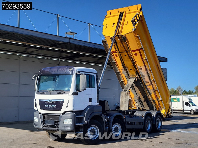 MAN TGS 41.510 8X4 19m3 Meiller tipper Steelsuspension Manual Big-Axle Euro 6 - Самосвал: фото 3 MAN TGS 41.510 8X4 19m3 Meiller tipper Steelsuspension Manual Big-Axle Euro 6 - Самосвал: фото 3
