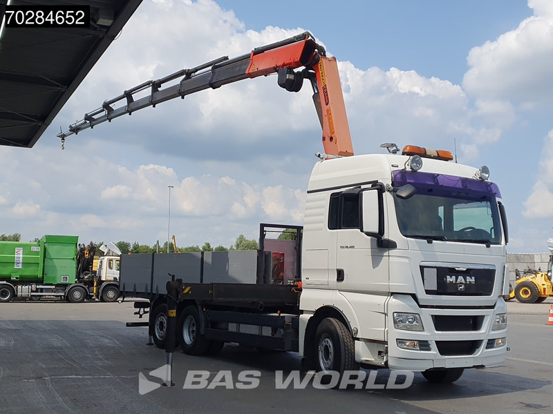 MAN TGX 26.480 TGX 6X2 Palfinger PK29002 Kran Crane 8 ext 2.5T winch Retarder Manual Euro 4 - Грузовик бортовой/ Платформа, Автоманипулятор: фото 3 MAN TGX 26.480 TGX 6X2 Palfinger PK29002 Kran Crane 8 ext 2.5T winch Retarder Manual Euro 4 - Грузовик бортовой/ Платформа, Автоманипулятор: фото 3