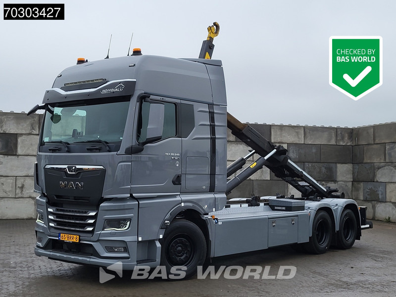 MAN TGX 28.640 TGX 6X2 NL-Truck APK Hyva 26-60-S containersystem Lift-axle Automatic Euro 6 - Крюковой мультилифт: фото 1 MAN TGX 28.640 TGX 6X2 NL-Truck APK Hyva 26-60-S containersystem Lift-axle Automatic Euro 6 - Крюковой мультилифт: фото 1