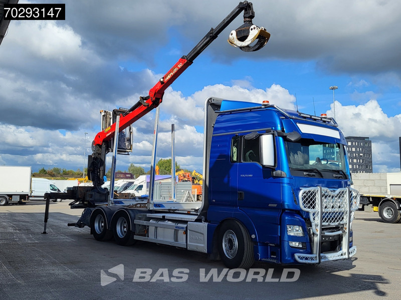 MAN TGX 33.580 TGX 6X4 Palfinger Epsilon Wood crane Holztransport Retarder Navi Xenon Euro 6 - Лесовоз, Автоманипулятор: фото 3 MAN TGX 33.580 TGX 6X4 Palfinger Epsilon Wood crane Holztransport Retarder Navi Xenon Euro 6 - Лесовоз, Автоманипулятор: фото 3
