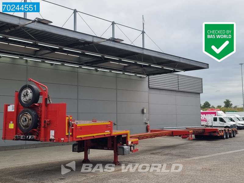 MEUSBURGER MTS-4 2xAusziehbar bis 21M Lift + 4xLenkachse - Низкорамный полуприцеп: фото 1 MEUSBURGER MTS-4 2xAusziehbar bis 21M Lift + 4xLenkachse - Низкорамный полуприцеп: фото 1