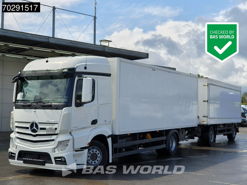 Mercedes-Benz Actros 1843 4X2 Combi Ladebordwand Retarder Automatic PPC Navi ACC Euro 6 - Грузовик с закрытым кузовом: фото 1 Mercedes-Benz Actros 1843 4X2 Combi Ladebordwand Retarder Automatic PPC Navi ACC Euro 6 - Грузовик с закрытым кузовом: фото 1
