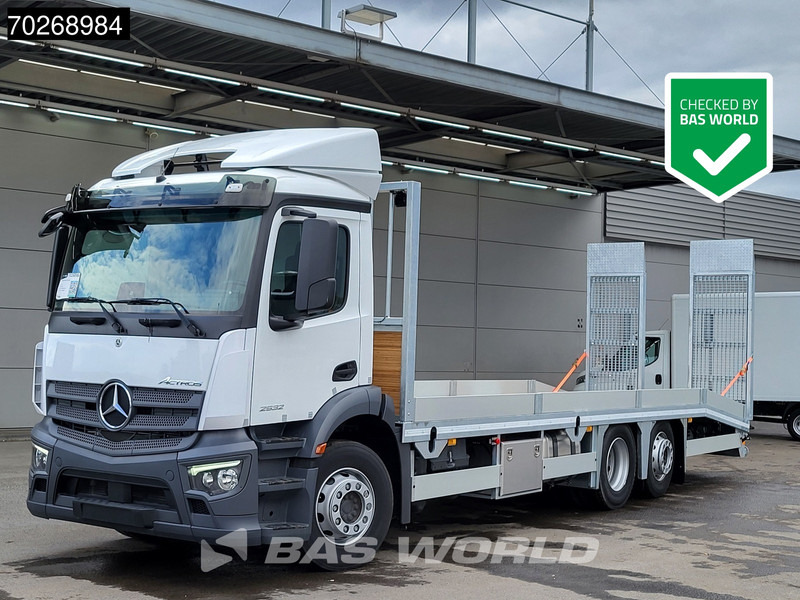 Mercedes-Benz Actros 2532 6X2 NEW! Machine tansporter Oprijwagen Lenkachse Navi Euro 6 - Автовоз: фото 1 Mercedes-Benz Actros 2532 6X2 NEW! Machine tansporter Oprijwagen Lenkachse Navi Euro 6 - Автовоз: фото 1