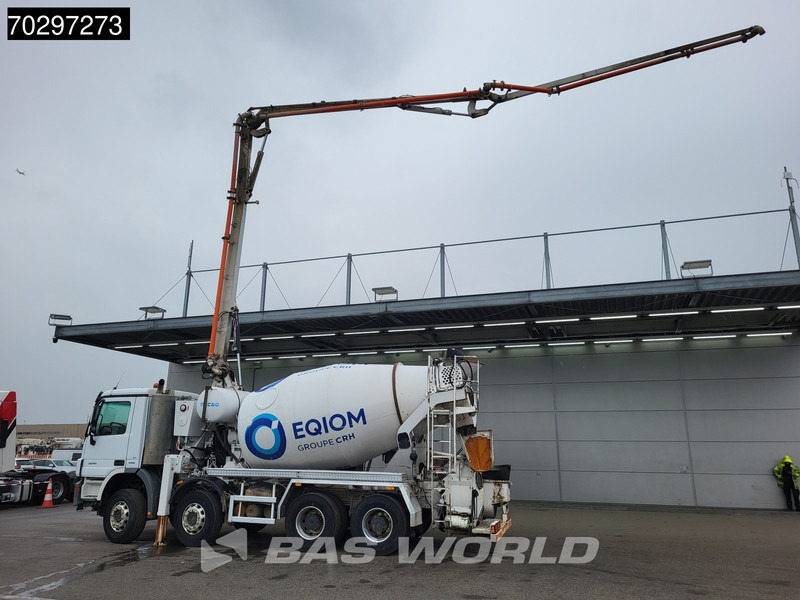 Mercedes-Benz Actros 3241 8X4 7m3 Mecbo Mixer Big-Axle Steelsuspension Pompe+Mixer Euro 5 - Автобетононасос: фото 5 Mercedes-Benz Actros 3241 8X4 7m3 Mecbo Mixer Big-Axle Steelsuspension Pompe+Mixer Euro 5 - Автобетононасос: фото 5
