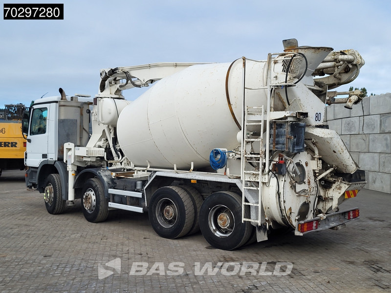Mercedes-Benz Actros 3241 8X4 7m3 Putzmeister TMM 21-3 Retarder Big-Axle 3-Pedals Steelsuspension Euro 4 - Автобетоносмеситель: фото 2 Mercedes-Benz Actros 3241 8X4 7m3 Putzmeister TMM 21-3 Retarder Big-Axle 3-Pedals Steelsuspension Euro 4 - Автобетоносмеситель: фото 2