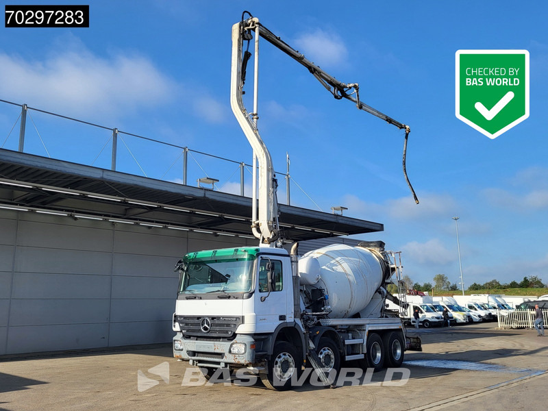 Mercedes-Benz Actros 3241 8X4 Mecbo M3-23.3/100-BZ 7m3 PUMI Big-Axle Steelsuspension Automatic Euro 4 - Автобетоносмеситель: фото 1 Mercedes-Benz Actros 3241 8X4 Mecbo M3-23.3/100-BZ 7m3 PUMI Big-Axle Steelsuspension Automatic Euro 4 - Автобетоносмеситель: фото 1