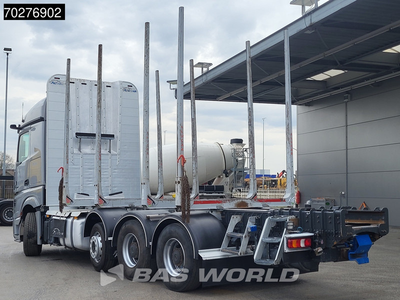 Mercedes-Benz Actros 3563 8X4 Big-Axle Lift+Lenkachse Euro 6 - Лесовоз: фото 2 Mercedes-Benz Actros 3563 8X4 Big-Axle Lift+Lenkachse Euro 6 - Лесовоз: фото 2