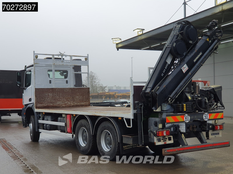 Грузовик бортовой/ Платформа, Автоманипулятор Mercedes-Benz Arocs 2636 6X4 Hiab 144 E-3 Hipro Kran Crane Remote Full Steel Euro 6: фото 13