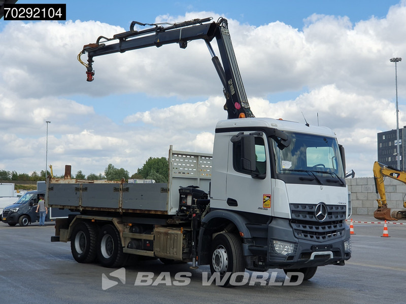 Mercedes-Benz Arocs 2636 Arocs 6X4 8m3 Forez Bennes Tipper HIAB 144 B-2 Hiduo Crane Steelsuspension Automatic Euro 6 - Самосвал, Автоманипулятор: фото 3 Mercedes-Benz Arocs 2636 Arocs 6X4 8m3 Forez Bennes Tipper HIAB 144 B-2 Hiduo Crane Steelsuspension Automatic Euro 6 - Самосвал, Автоманипулятор: фото 3
