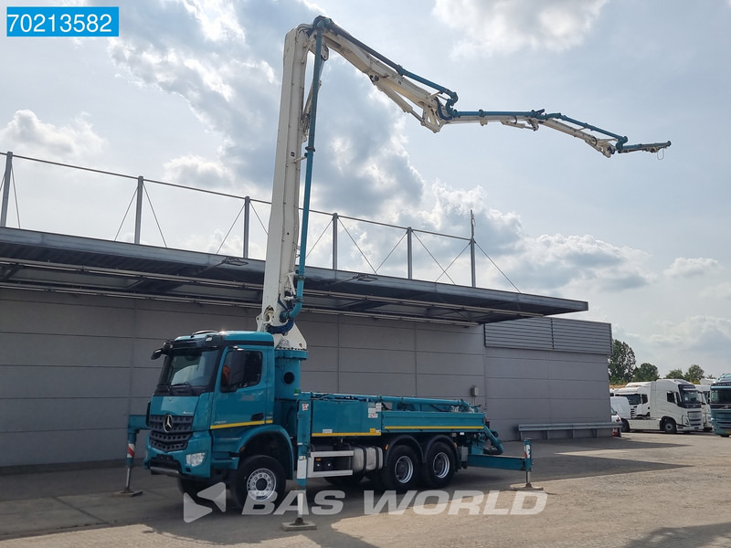 Mercedes-Benz Arocs 2836 6X4 Manual 33mtr Pump Sermac 5Z33 SC150 Euro 6 - Автобетононасос: фото 1 Mercedes-Benz Arocs 2836 6X4 Manual 33mtr Pump Sermac 5Z33 SC150 Euro 6 - Автобетононасос: фото 1