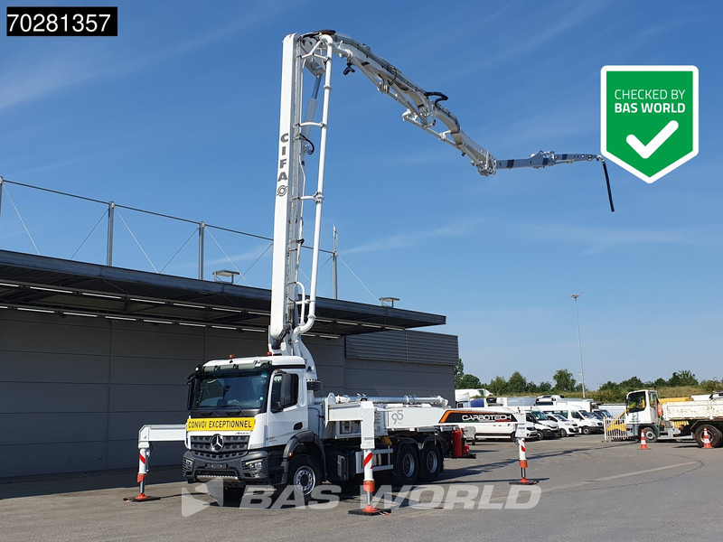 Mercedes-Benz Arocs 3343 6X4 CIFA K40H Carbotech Pump 5 arm Big-Axle Navi Euro 6 - Автобетононасос: фото 1 Mercedes-Benz Arocs 3343 6X4 CIFA K40H Carbotech Pump 5 arm Big-Axle Navi Euro 6 - Автобетононасос: фото 1