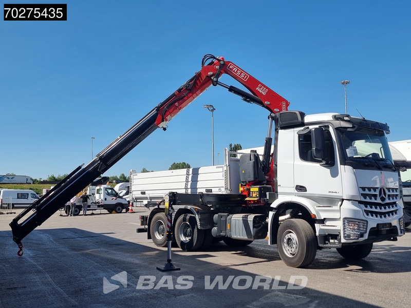 Mercedes-Benz Arocs 3348 6X4 Fassi F255A2.24 Kran Crane 9m3 3-Sided Tipper Big-Axle Euro 6 - Самосвал, Автоманипулятор: фото 5 Mercedes-Benz Arocs 3348 6X4 Fassi F255A2.24 Kran Crane 9m3 3-Sided Tipper Big-Axle Euro 6 - Самосвал, Автоманипулятор: фото 5