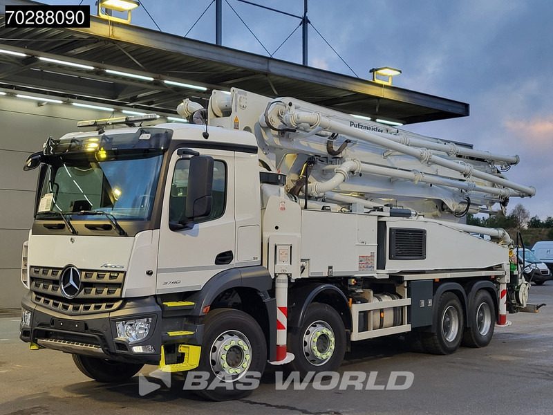 Mercedes-Benz Arocs 3740 8X4 Putzmeister M42-5 Betonpomp Big-Axle Steelsuspension Euro 6 - Автобетононасос: фото 2 Mercedes-Benz Arocs 3740 8X4 Putzmeister M42-5 Betonpomp Big-Axle Steelsuspension Euro 6 - Автобетононасос: фото 2
