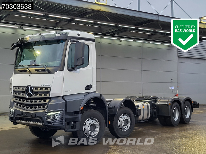 Mercedes-Benz Arocs 4140 8X4 NEW! Chassis Automatic Steelsuspension Euro 5 - Грузовик-шасси: фото 1 Mercedes-Benz Arocs 4140 8X4 NEW! Chassis Automatic Steelsuspension Euro 5 - Грузовик-шасси: фото 1