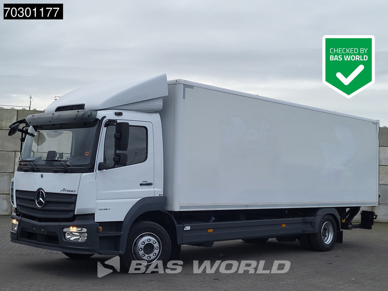 Mercedes-Benz Atego 1230 4X2 12tonner Automatic 1500kg Ladebordwand Euro 6 - Грузовик с закрытым кузовом: фото 1 Mercedes-Benz Atego 1230 4X2 12tonner Automatic 1500kg Ladebordwand Euro 6 - Грузовик с закрытым кузовом: фото 1