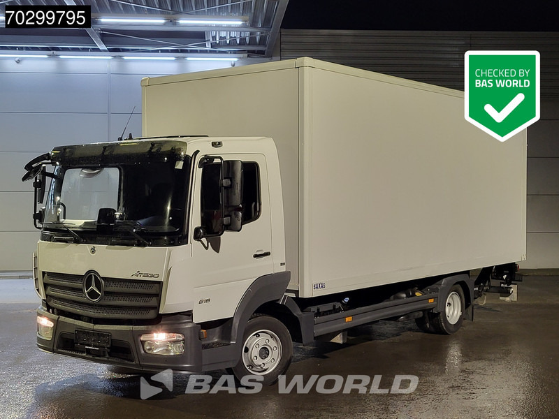 Mercedes-Benz Atego 818 4X2 8 tonner Automatic 1000kg Ladebordwand Euro 6 - Грузовик с закрытым кузовом: фото 1 Mercedes-Benz Atego 818 4X2 8 tonner Automatic 1000kg Ladebordwand Euro 6 - Грузовик с закрытым кузовом: фото 1