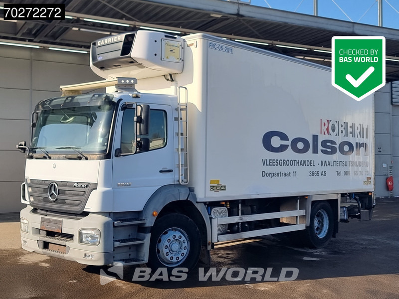 Mercedes-Benz Axor 1823 4X2 Carrier Supra 750 Meathanging Rohrbahn Automatic Euro 3 - Рефрижератор: фото 1 Mercedes-Benz Axor 1823 4X2 Carrier Supra 750 Meathanging Rohrbahn Automatic Euro 3 - Рефрижератор: фото 1