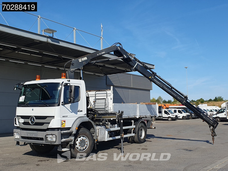 Mercedes-Benz Axor 1833 Axor 4X2 HIAB XS B-122 HIDUO Crane Kran Manual Steelsuspension Big-Axle Euro 5 - Самосвал, Автоманипулятор: фото 5 Mercedes-Benz Axor 1833 Axor 4X2 HIAB XS B-122 HIDUO Crane Kran Manual Steelsuspension Big-Axle Euro 5 - Самосвал, Автоманипулятор: фото 5