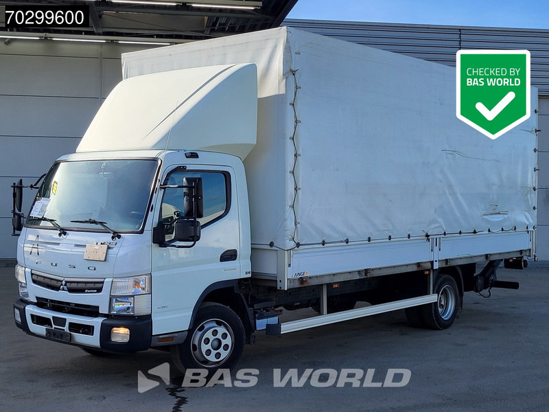 Mitsubishi Fuso 7C 18 4X2 7.5tonner curtainsider Automatic Ladebordwand Euro 6 - Тентованный грузовик: фото 1 Mitsubishi Fuso 7C 18 4X2 7.5tonner curtainsider Automatic Ladebordwand Euro 6 - Тентованный грузовик: фото 1