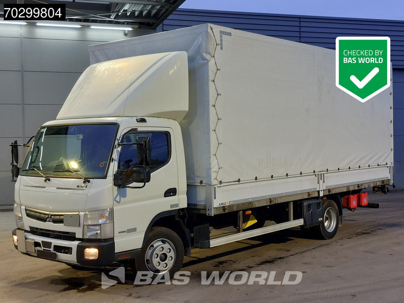 Mitsubishi Fuso 7C 18 4X2 8tonner Curtainsider 1000kg Ladebordwand Automatic Euro 6 - Тентованный грузовик: фото 1 Mitsubishi Fuso 7C 18 4X2 8tonner Curtainsider 1000kg Ladebordwand Automatic Euro 6 - Тентованный грузовик: фото 1